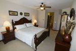 El Dorado Ranch rental condo - master bedroom with king bed